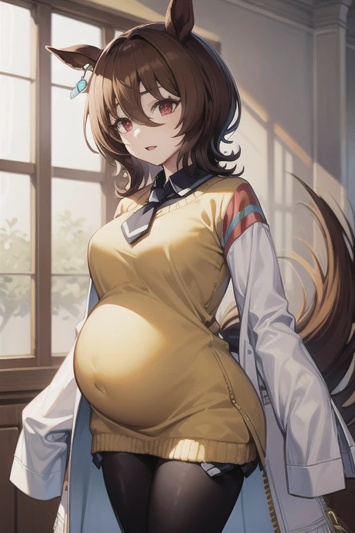 tmasterpiece, Best quality, (Detailed eyes and skin), ((Realistic)), , 1girll, Purple hair dress_Hair, golden colored_clothes, black_clothes, Blue_Eyes, Blue_sky, bblurry, bblurry_Background, bblurry_foreground, (modern_City:1.5), mediating_Breasts, Exercise_bblurry,photore_\(curly\),long whitr hair,Skysky,独奏,Full body body,Pregnant belly,Beth,Showing the belly,youthfulenergy,18-year-old girl,adolable,Two-dimensional painting style,Pregnant women with,Best quality, 8K, High quality,, hair adornments, hair-bun, Long hair, bangs, bow, maid headdress, upper legs, Stockings, white thighhighs, cleavage cutout, Face focus, Close-up of a corpse in the distance, (Heart-shaped pupils:0.9), (Blush:0.65), (1girll, Solo:1.4), Cityscape, Blue sky, Bright sky, Sunny, holding flower, Large breasts, Detailed background, Detailed clouds,Pregnant belly,Two-dimensional painting style,(Masterpiece), Best quality, Fine details, Highest picture quality, Masterpiece,exquisite CG,1girll,Closed mouth,Brown eyes,Long hair,bangs,Bare shoulders, cleavage,(Big breasts:1.4),Bare arms,navel,Lace,a garter belt,Thighs,,White pantyhose,water,hyper pregnant,Girl,SushangV4,Yae,SideBraid,Black bandeau,black lence stockings