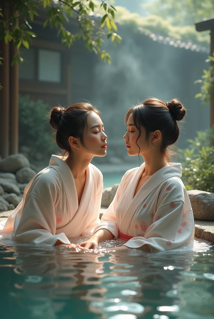 In the full Tang Dynasty era, a naked princess reveals her beautiful breasts and beautiful buttocks, lying in an abandoned courtyard, being raped by an old man, grabbing her breasts, and tearing her legs apart.