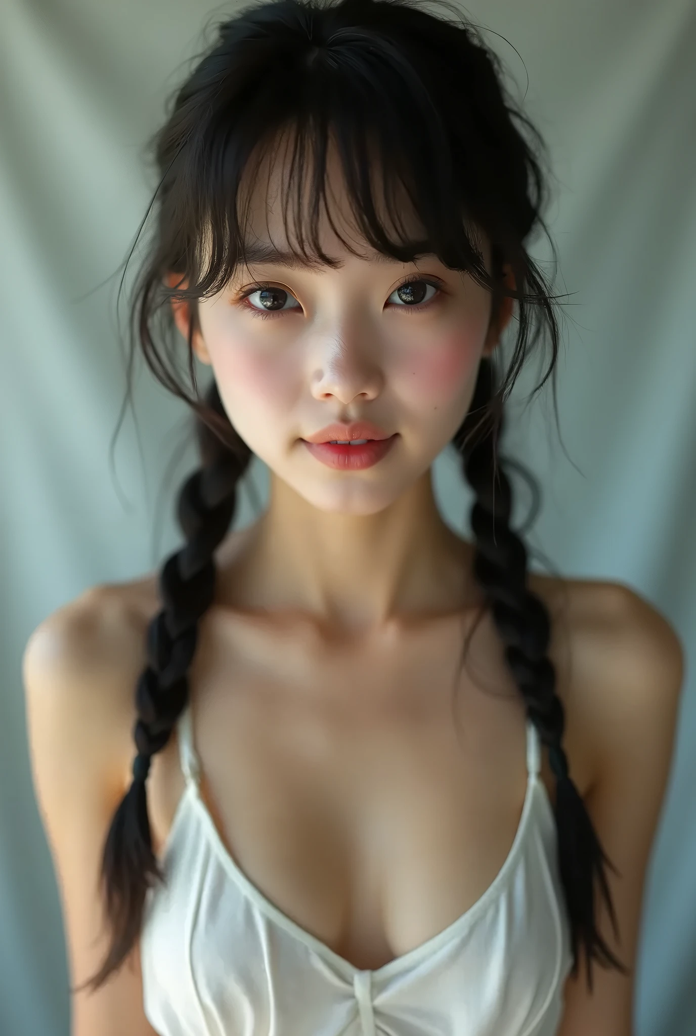 With very realistic skin、Extremely photorealistic photography、Artist Girl Japan is painting while looking out from an airplane、(credibly_absurderes,Huge_filesize:1.37),(​masterpiece:1.37),(top-quality:1.37),(realisitic,Photorealsitic:1.2),Ray traching,Realistic lighting,(illuminations,Glow),((film grains:1.37)),(Exquisite details and textures:1.2),(8K分辨率:1.2),(ultra -detail:1.2),(Sharp Focus 1.2),(Raw photography:1.0),(ulzzang -6500-v1.1:1.2),(Beautiful Detail Face、Beautiful Detail Eye、 radiant eyes、long eyeslashes、blush of the nose:1.2)、tiangtongjiang、mix4、JWY1,20d、A dark-haired、((((perfect anatomia))))、viewer、full body Esbian、Ceremony、1girl in、独奏、Young Face、a beauty girl、(Random hairstyles)、High class、(A slender:1.37)、(Other knee socks:1.2)、(Beauty slim legs:1.15)、(cute  face)、(Natural glowing skin:1)、(tiny chest、big breasts thin waist、small thigh、small tits、Toned buttocks、perfect body type:1.1)、(Detailed natural skin、detailed skin textures、Detailed black hair、Random Hair Styles)、Facial light、(ciinematic light)、lensflare、Shade、Back lighting、depth of fields、Back lighting