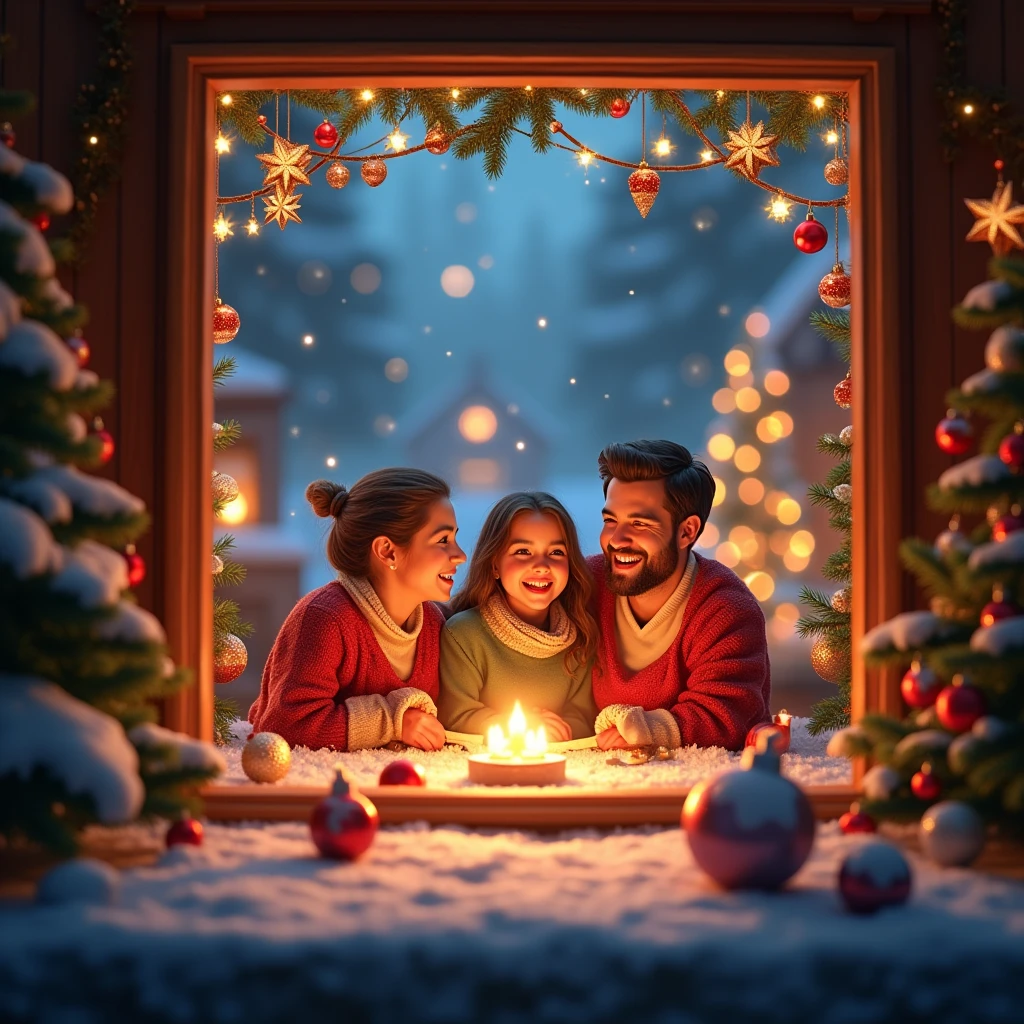 Collection of 4 images about Christmas, with love