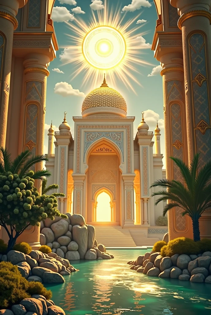 A comic with these pages:Your Majesty - began Sherezade:
During the reign of Caliph Harun Al-Rachid, There lived in Baghdad an errand boy, He was a man of great wit and good humour.. One day he was at the market, when a lady with her face covered with a veil approached him and told him to follow her. The errand boy followed her and she stopped at a door which she knocked on., going out to open an old tree to whom the lady gave money. Without saying a word he left and returned shortly after., with a glass jug containing wine, The darna ordered the errand boy to place her in a basket. Then he bought fruit and flowers and when he passed by a butcher shop he asked for an arroba of meat., The basket that the errand boy was carrying was full.
Followed by the errand boy, The lady arrived at a palace, whose doors were of ebony and ivory. The lady knocked very slowly and another very beautiful lady came out to open the door.. The three of them entered and after crossing an atrium, They passed through a very large garden, surrounded by bars that connected to several rooms. At the bottom of the garden there was an ivory throne and at its sides were two ivory columns inlaid with diamonds and pearls.; The capitals were covered with gold. In the center of the garden there was a marble pool., full of water, which came out in great jets from the mouth of a golden lion.
The errand boy was very surprised at what he saw.. What caught the most attention of this, She was a third lady, which was sitting on the throne; The errand boy thought that she would undoubtedly be the owner and mistress of that great palace., and indeed it was. This one was called Zobeida, which she told the others:
-Sisters, Don't you see that this poor man is very exhausted??
Then Amina and Sofia, that was the name of the other ladies, helped the errand boy with the basket and put it on the ground.. Amina paid the errand boy, who remained in place without moving.
Zobeida thought she was resting, but then he told her:
-What are you waiting for?? Haven't you been paid??
-Lady -