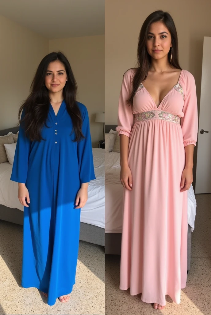 RAW photo,candid photograph, full body,photo of a beautiful,influencer,30yo Kurdish woman,wearing a pastel Kaftan, detailed skin,pubes,naked, looking at viewer, thick body structure,white background,no background, candid pose,blue light, film grain, kodak color, instagram LUT