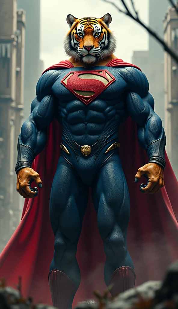 full body Superman, ultra realista, hiper detalhado, rev animated, dark and light, 3D rendering style, unreal engine 5, 8k, arte de alexander mokhov e todd macfarlane. --auto --s2