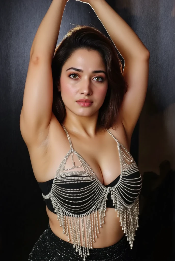 No makeup, Rashmika mandanna, ((free uncombed hair)),((selfie style)), closeup, ((tall body)),(( looking at viewer)),((big cheeks)),30 year old woman,1woman,solo,medium breasts,(fleshy face),long hair,cleavage,navel,midriff,( bedroom) ,((night wear)),
best quality,an extremely delicate and beautiful,CG,unity,8k wallpaper,Amazing,finely detail,extremely detailed CG unity 8k wallpaper,incredibly absurdres,huge filesize,ultra-detailed,highres,extremely detailed,beautiful detailed girl,realistic,broad fleshy body, ((perfect eyes nd eyebrow))