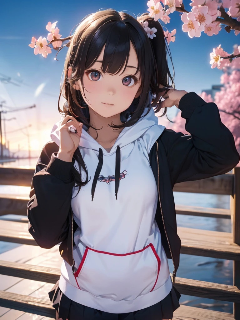Katoumegumi, Megumi Katou, Brown Hair, short hair, (Brown eyes:1.7), 
break hat, Jacket, Long sleeve, Knee socks, White Hat, white Knee socks, dress, white dress, (red Jacket:1.5), (White Hat:1.5), Open cardigan, Open clothes,
break looking at viewer,
break indoors, classroom,
break (masterpiece:1.2), Highest quality, High resolution, unity 8k wallpaper, (figure:0.8), (Beautiful attention to detail:1.6), Highly detailed face, Perfect lighting, Highly detailed CG, (Perfect hands, Perfect Anatomy),