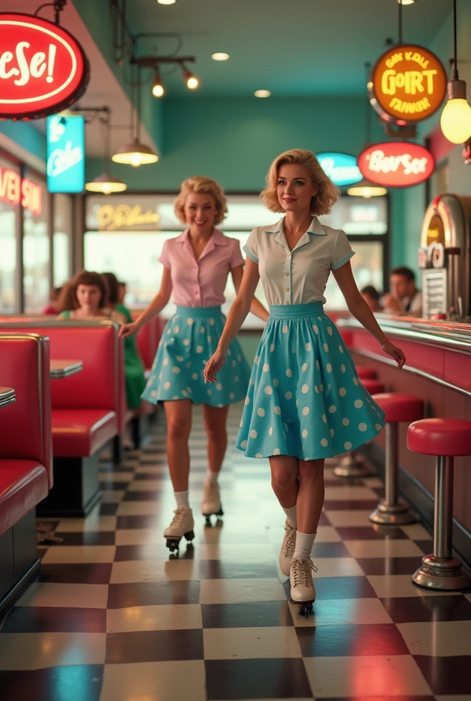 1950s America,******** crowding around an ice cream stand, summer vacation, carefree days that turn to fear of nuclear attack, professional lighting, professional camera, highly detailed, photorealistic, warm colors, soft lighting, nostalgic atmosphere, dynamic composition, subtle film grain, emotional facial expressions, dynamic poses, vibrant colors, intricate details, cinematic lighting, depth of field, masterfully executed