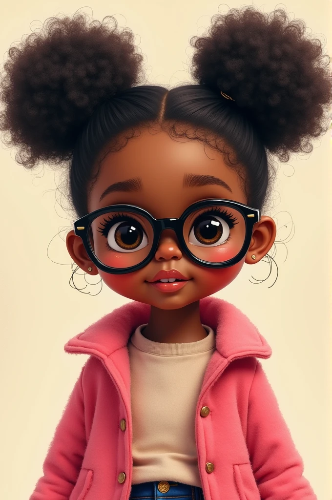 Caucasian Black Long Hair Girl 10 Years Old
Red glasses, headphones, colorful hoodie, black skirt, black high socks