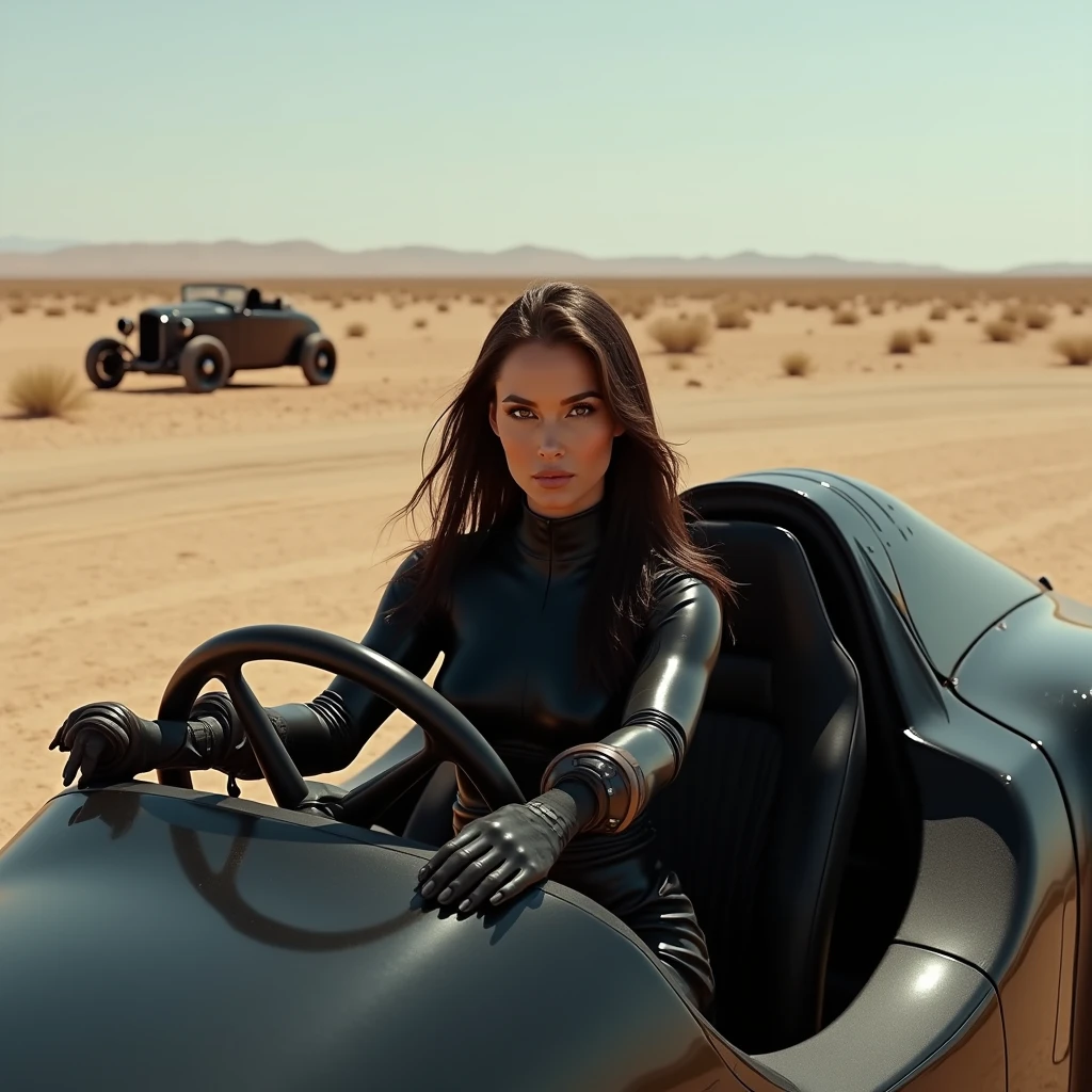 weird fashion, fashion photography , inspired by mad max movie, cinematic, <lora:weird_fashion:1.0>, jewelry advertising, campaign, minimalist diamond rings, minimalist diamond chains, minimalist diamond earrings