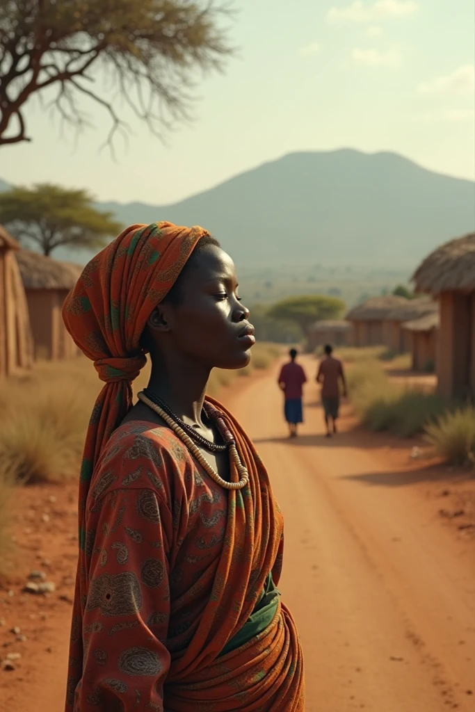 Hungry people poor people bad situation and no development in the country music video