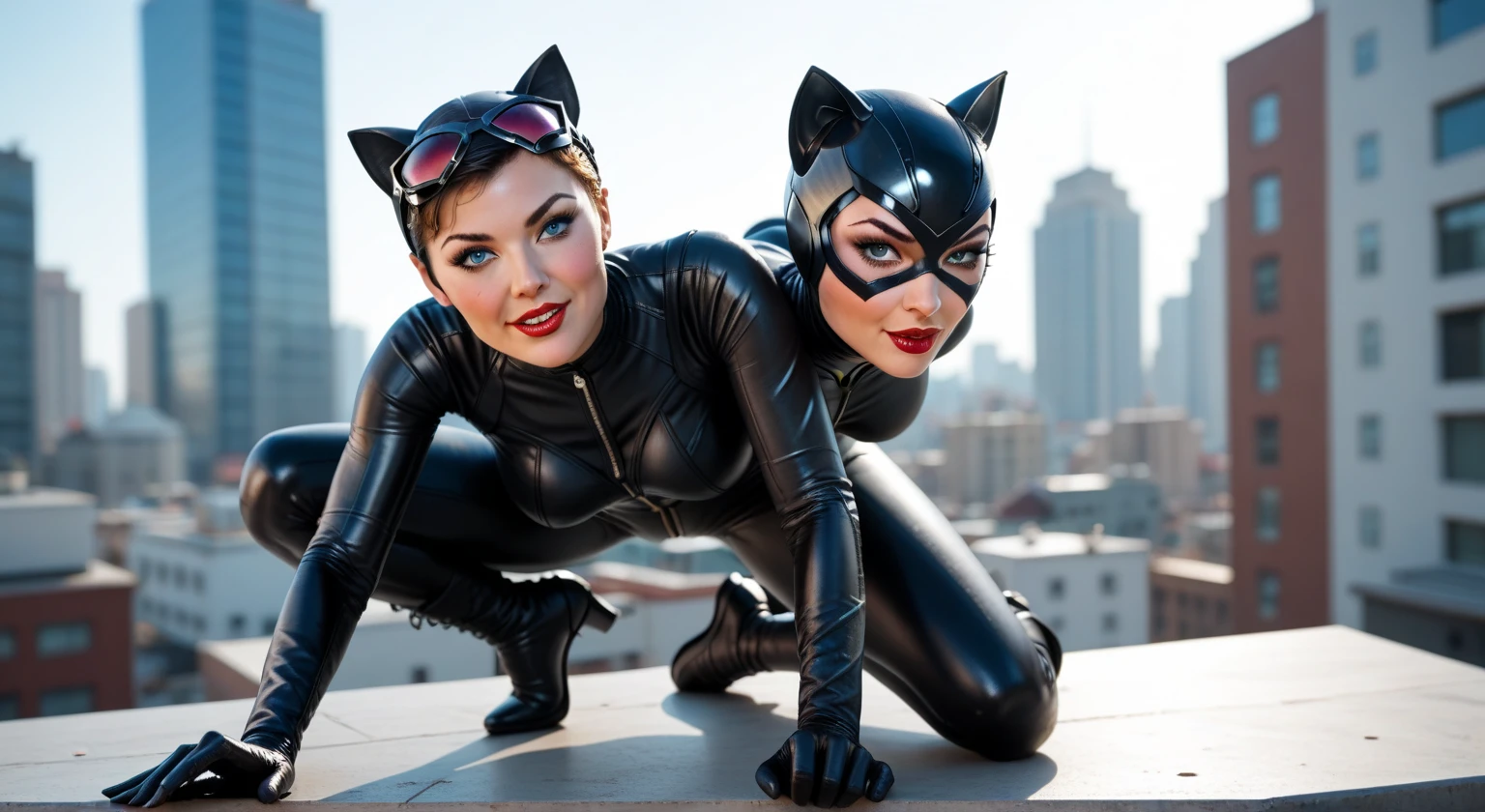 Ronnie-Anne Santiago dresed as catwoman