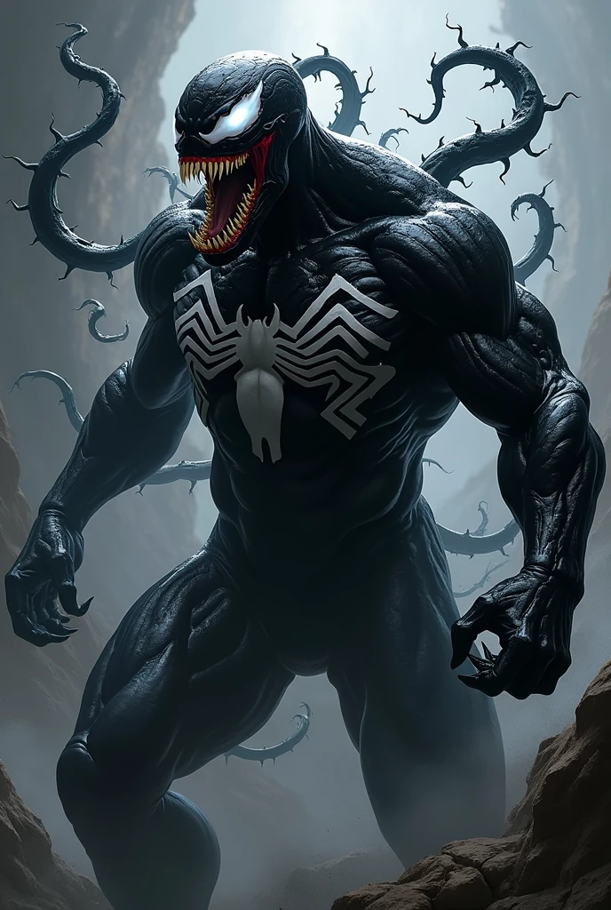 Earth 13578　Venom American Comic Style
