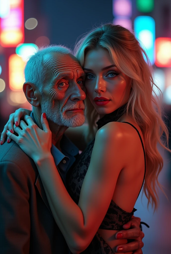 russian  blue eyes hugging ugly grandfather very slim old Man beggar skinny nsfw ugly face, you can clearly see my high cheekbones and defined jawline. My nose is and cute, complimenting my features nicely. And those full, luscious lips red lipstick neon light cupercity, sideview cleavage blonde hairs biggest size lips  big boobs big fake lips red lipstick big  pub  Backless Fashion Design Dress, Without Lingerie & Underpants, Women's Sexy Clothing.Erotic Cut-out Slip Dress, Hot Backless Halter Bodycon Dress, Women's Sexy Lingerie, xposed breasts woman, full body,Old man with ugly and wrinkled face, girl exciting, hotwife cuckold, motel, sex, young beautiful girl and two old men, young sexy girl, in loving, in bedroom motel