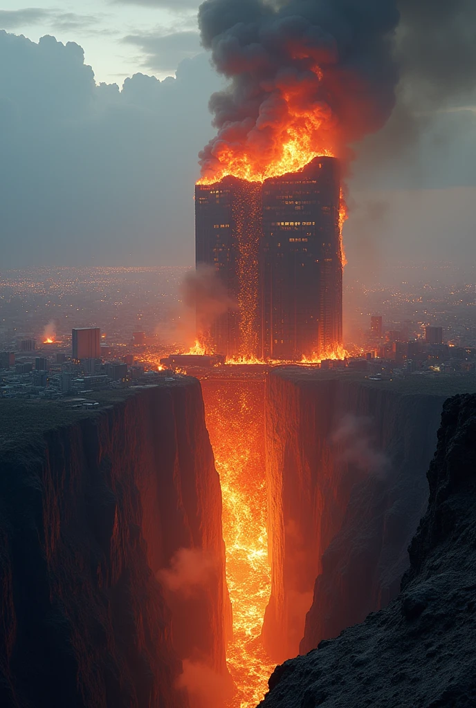 (Giantess Elements、High resolution、High resolution、8k、high quality、Accurate body structure、Detailed body)Beauty of the Giants, A face that is feeling、30 years old、100,000 feet high、Looking up at the approaching woman from below、A giant attacks the city、Cute Woman、Destroy the big cityNympho、Destroy the big city、Mischievous look、Glowing Skin、((Very large breasts:1.85))、Giant Woman、smile、Glamorous body、Porn actress、Trampling buildings、rubble、Burning Small Town、Destroyed small building、Destroyed high rise buildings、Collapsed highway、Cars are crushed、Residents evacuated、Daytime、Burning metropolis、go ahead、walk、Trampling、Anatomically correct、Accurate human body、Accurate skeleton、Full body portrait、Long Hair、Black Hair、Brown eyes、Rubble scattered at my feet、Higher than skyscrapers、Big impact、amazing、Giantess Elements、Draw a woman in a big way、Increase the destructive element、Making cities smaller