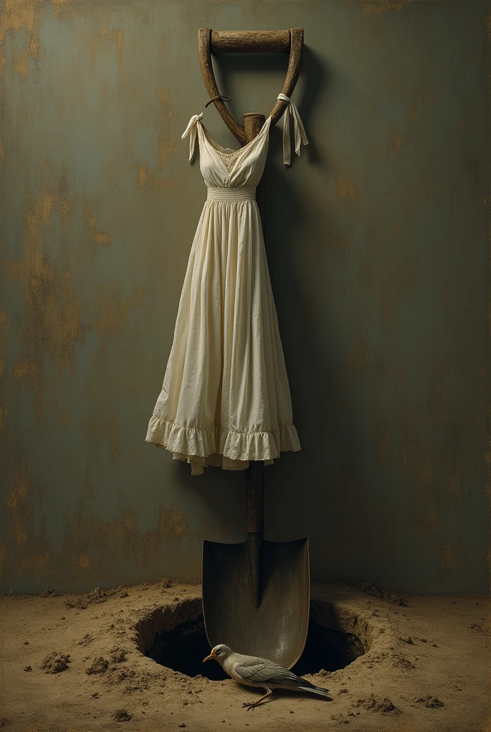 A 20 years old girl executed by hang, his hands are tieded behind .a woman tied her Hands, the boy is in barefoot ,a noose surrounded in his neck, the boy were a white dress with black lines .the boy is straggling by neck pain.