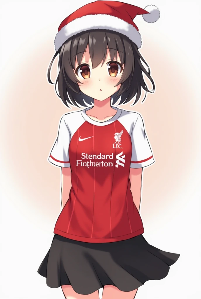 (masterpiece:1.5),(best quality:1.5), Tall boy, White, with asian features, with short black hair dressed in a red football-soccer uniform