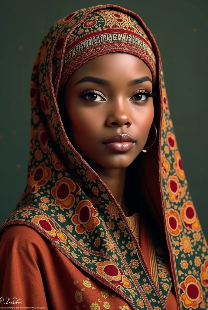 Black muslim girl 