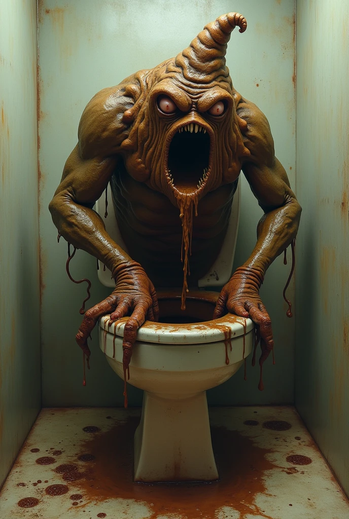 I stuttered More than 20 thousand liters of shit my name is Tiago de breu, One day I was chilling with my friends eating chicken and I felt the urge to go to the bathroom and I vomited more than 20 thousand liters of shit and released some gases that exploded the toilet.