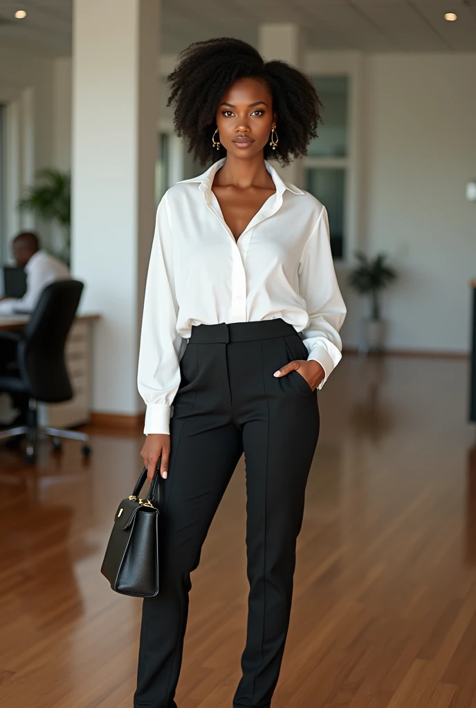well dressed black woman 