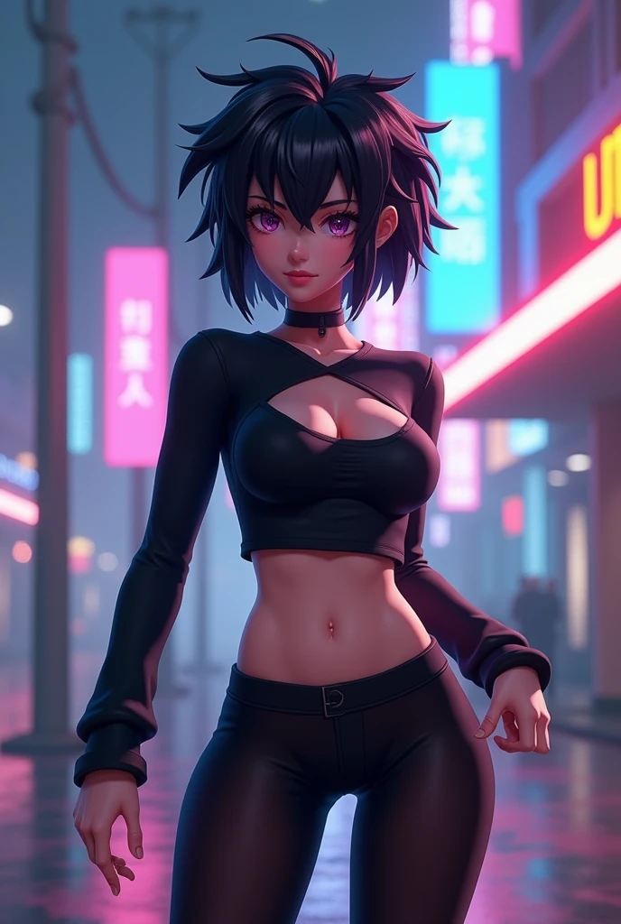 (Solo:1.1), (detailed very fluffy fur:1.1), (feral cat:1.4), cute face, (high quality), detailed face, perfect breasts, high resolution, detailed eyes, detailed shadows, yoga pants, tank top, (high quality), high resolution, (digital painting), (8k), fluffy tail, neon lighting, city streets, nighttime, (Kylie Jenner:1.4), (fluffy body fur:1.2), ultra detailed eyes, makeup, eyeliner, sexy strut, high resolution, fine details