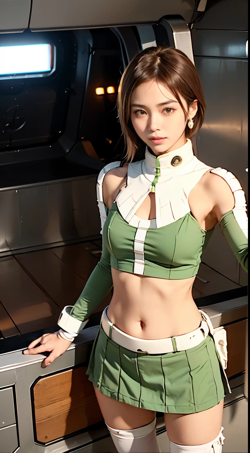 1. Realism style, planets, pebbles, space, galaxies, ((8K mass)), ((realism)), futuristic cities
2. Masterpiece, Epic, Majestic, Best Quality, Very High Resolution, 8K, HDR, Digital Photography, Dynamic Good Looking Pose, Medium Scene, Head to Toe, Looking at the camera with a guilty expression, (Blush: 1.1), Clear Beautiful, Iridescent, Transparent, Translucent, Reflection, Refraction, Diffraction, Caustic, Volumetric Light, Volumetric Shadow, (Very Detailed and Delicate: 1.2), (Very Delicate and Beautiful: 1.2), Partially Backlit, ( Lighting outside and near the sunset frame: 1.3), (realistic lighting: 1.2), (dynamic colors from lighting: 1.2), (complex details: 1.3), hyper-detailed, surreal, (sharp focus: 1.2), (SFW: 1.2), wearing a tight desert camouflage vest, wearing a desert camouflage short skirt, wearing a belt, wearing a military watch, a sexy beauty, armored car with desert camouflage in the background, digital painting, highly detailed, ultra-high quality, professional photography, 8k, Ultra HD, desert background, real skin texture, normal and complete fingers, correct facial features, clear focus, eye-catching lighting,