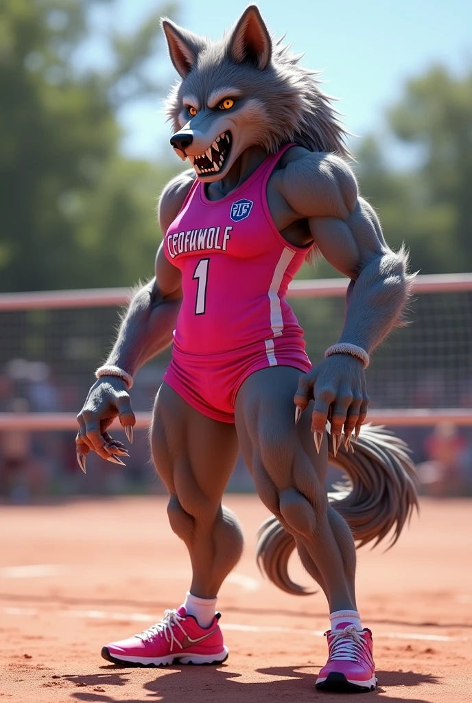 (Highest quality, incredible details, 8k, 4k, uhd:1.3) realistic, photorealistic, cast shadows, BREAK {{<lora:Tibetanfox:0.6>, tibetanfox, fluffy fur, tall female}}, BREAK <lora:Muscle:0.8>, SlightMuscle, {wide hips, thick legs, muscular female}, BREAK looking at viewer, track and field, sports bra, gym shorts, smug