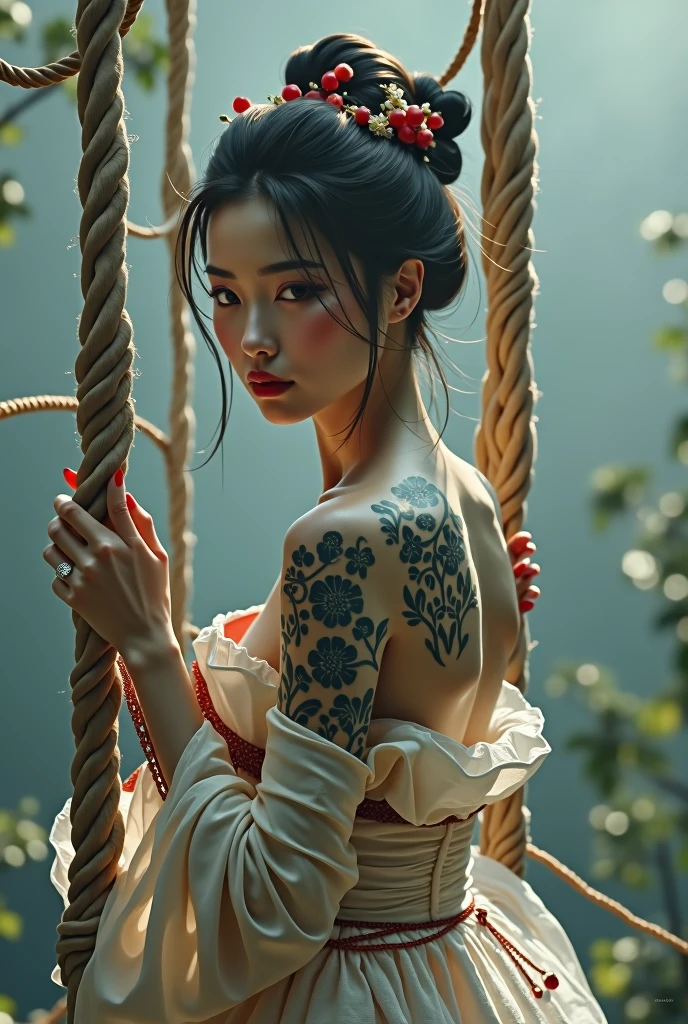 a image japanees nakid women