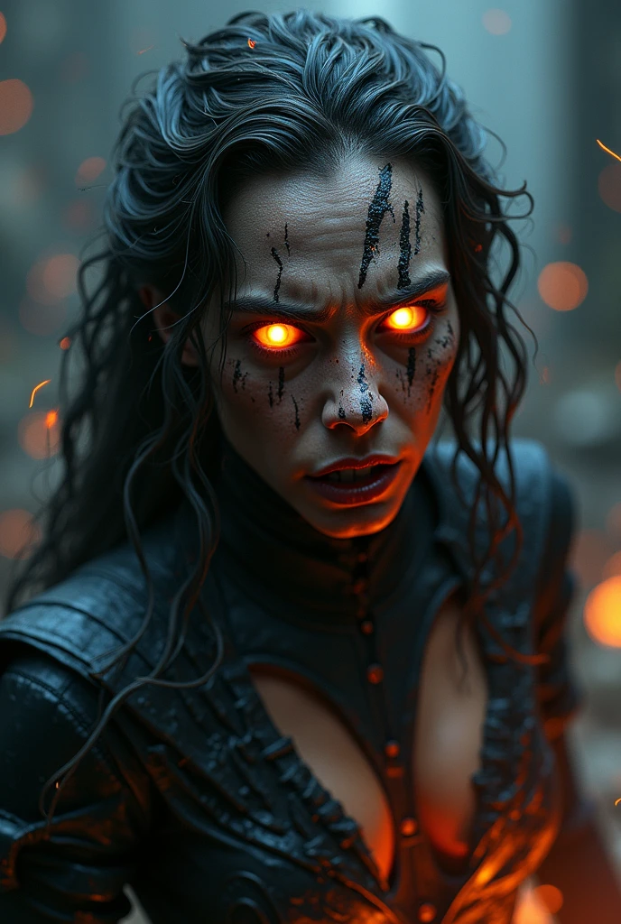 Ultra details++ , add more details, Photorealistic full body portrait, cameltoe focus, ((photoshoot)), from below, buxom demoness, flame_atronach, mature, milf, full body portrait, posing for onlyfans, slutty erotic succubus, glowing eyes, day of the dead make-up, bodypaint, armoured pauldrons, scary detailed art in color, sultry, amused expression, busty, curvy hips, sexy, alluring, erotic posing with open legs, tiny see-through lowleg panties, cameltoe, highly detailed fantasy art, beautiful fantasy art portrait, intricate detailed digital art, highly detailed digital painting, digital art fantasy art, mark brooks detailed, detailed fantasy digital art, amazing detail digital art, close-up portrait demoness skull, by Todd Lockwood, liquid metal girl