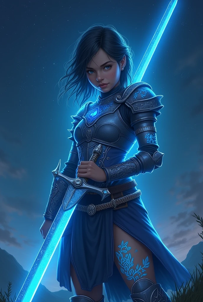 A young assassin girl with Asian features, riding a animal, lovely charming face, having onyx blue skin tone pigmenting texture , ( full body perfect detailed masterpiece), ( dark skin tone texture masterpiece ), (tomboyish hairstyles look), ( having a illuminating onyx blue crystalized wavy short hair ), ( has a artistic tattoos ),(( wearing helmet of assassin's design)), (smiling, with exposed teeths showing open mouth)(perfect full body detailed anatomy), (Super accessories detailed), (fighting pose), (perfect detailed crystal Gray sparkling eyes),(wearing illuminating gemstone crystalized accessories hair), ((expose big hard erect nipples))(( exposed panty, with pussy clitoris exposed and slip showing))((legs wide open showing pussy line))(( Wearing transparent illuminating see thru assassin's costume )), (( holding a deadly knife)), (( illuminating different lights covering the sorrounding atmosphere forest with a misty shadow effects showing)) ruins back Alleys with many flora and fona rarity, on its back wearing assassin's cape detailed design, has deadly presence, ((having 7 different perspective view of that same girl & face profile sheet character style ))