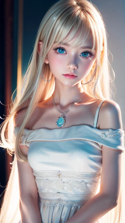 The most beautiful blonde hair in the world、Beautiful bangs、Super long straight hair、Crystal clear marine blue eyes like jewels、Transparent white and wet nightgown、European youth、perfect bodies、ultimate beauty girl、Beautiful 、White shiny skin、face perfect、Bright makeup、Thin pink lips、Girl in the shower、1 girl in、Unbuttoned shirt、lipsticks、Colored inner hair、deceptive advertising、{steams}、Viewer Vision、Golden Hour Lighting、comic strip、Bokeh atmosphere perspective、detaileds、Movie Light、intricate-detail、hight resolution、 Detailed features of face design、high détails、Clear focus、SMOOTHNESS、aesthetics、high détails、printed、octane、{{​masterpiece}}
