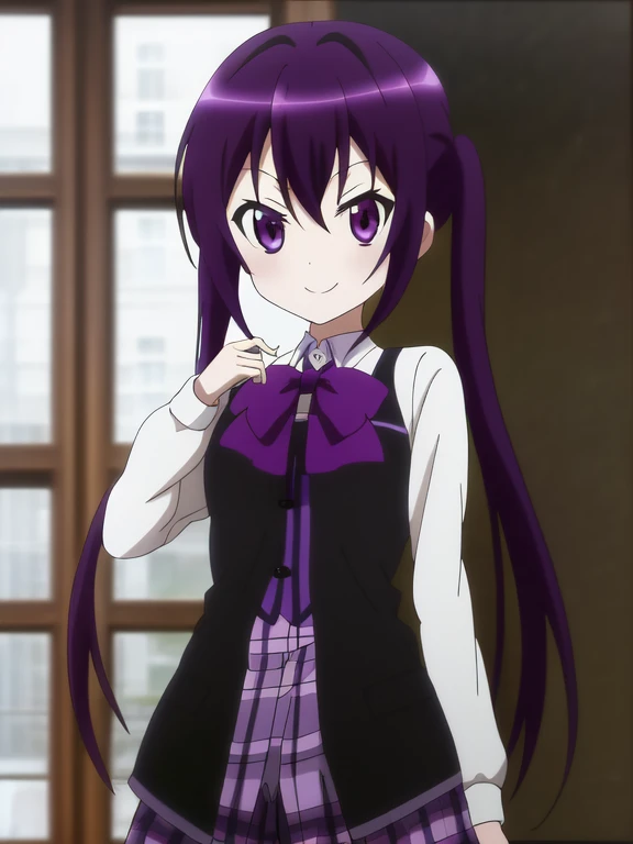 tedeza rize, smile, 8k, masterpiece, absurdres, anime,