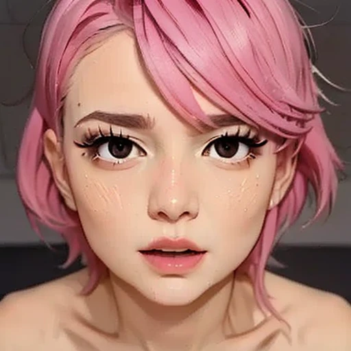 Cute face makeup dark, nsfw 