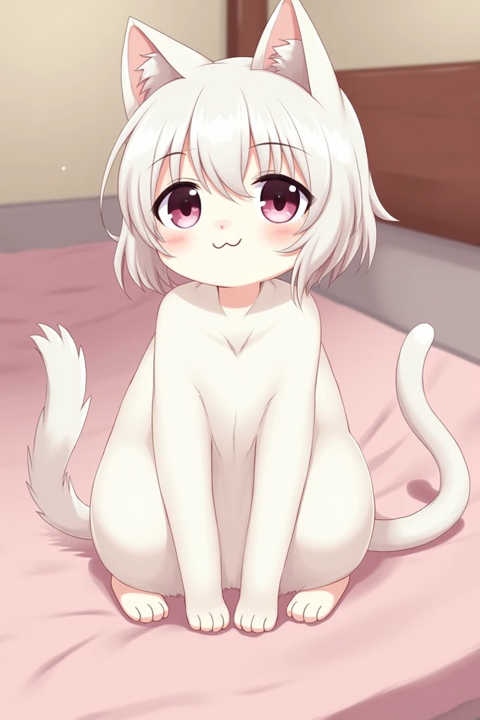 Una chica anime desnuda, con su amante perro, en un patio, mientras ambos tiene sexo🗣