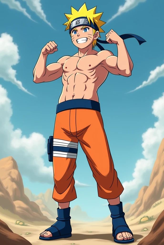 Create an anime-style character inspired by One Piece. The character is a 1 human named Tempest D. Gray, a young adventurer with short, spiky dark brown hair that seems to move with the wind and vivid green eyes that sparkle with curiosity and a sense of freedom. He stands at 1.79 meters tall and has a lean, athletic build, perfectly suited for a life of exploration and combat. His outfit is practical yet stylish, consisting of a black sleeveless vest, white tattered shorts, and a flowing green scarf that dances in the breeze, symbolizing his connection to the wind. A simple brown bracelet adorns his right arm, hinting at a deeper, perhaps forgotten, part of his past.
The scene is set on the vast open sea, with Tempest D. Gray standing confidently on the deck of a small, modest sailboat. The boat is simple, with well-worn sails and a wooden hull that creaks with the gentle sway of the ocean, serving as a backdrop that emphasizes his humble beginnings. Around him, the wind is alive, swirling in greenish-blue hues that visibly twist and curl around his body and fists, ready to be unleashed in a powerful gust. His expression is light and carefree, a wide smile gracing his face as he embraces the freedom of the open sea, unconcerned by the memories he cannot recall.
The overall atmosphere should capture the serenity and vastness of the ocean, with the wind playing a central role in the scene, reflecting both the calm and the latent power of the young adventurer. The image should evoke a sense of adventure and boundless potential, with Tempest D. Gray at the center, embodying the spirit of the wind itself.