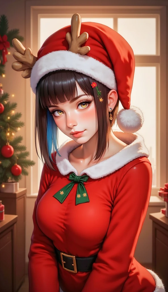 Christmas Character Cosplay，Anime Girl，Christmas Poster