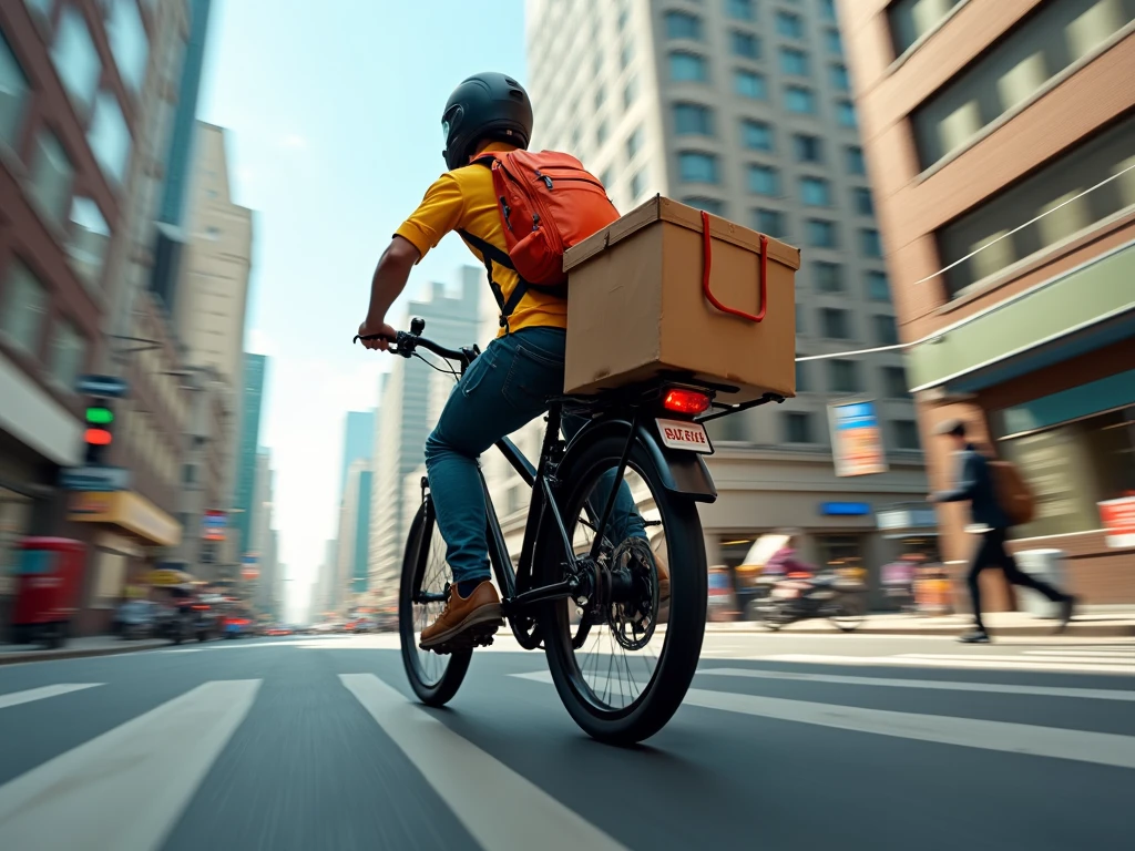Delivery Rider Hero Delivery rider - SeaArt AI