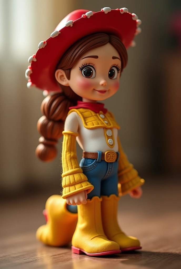 Toy Story, Cowboy hat, perfect eyes, no eyelash, cute Woody Cowboy Toy Story by Pixar big head
