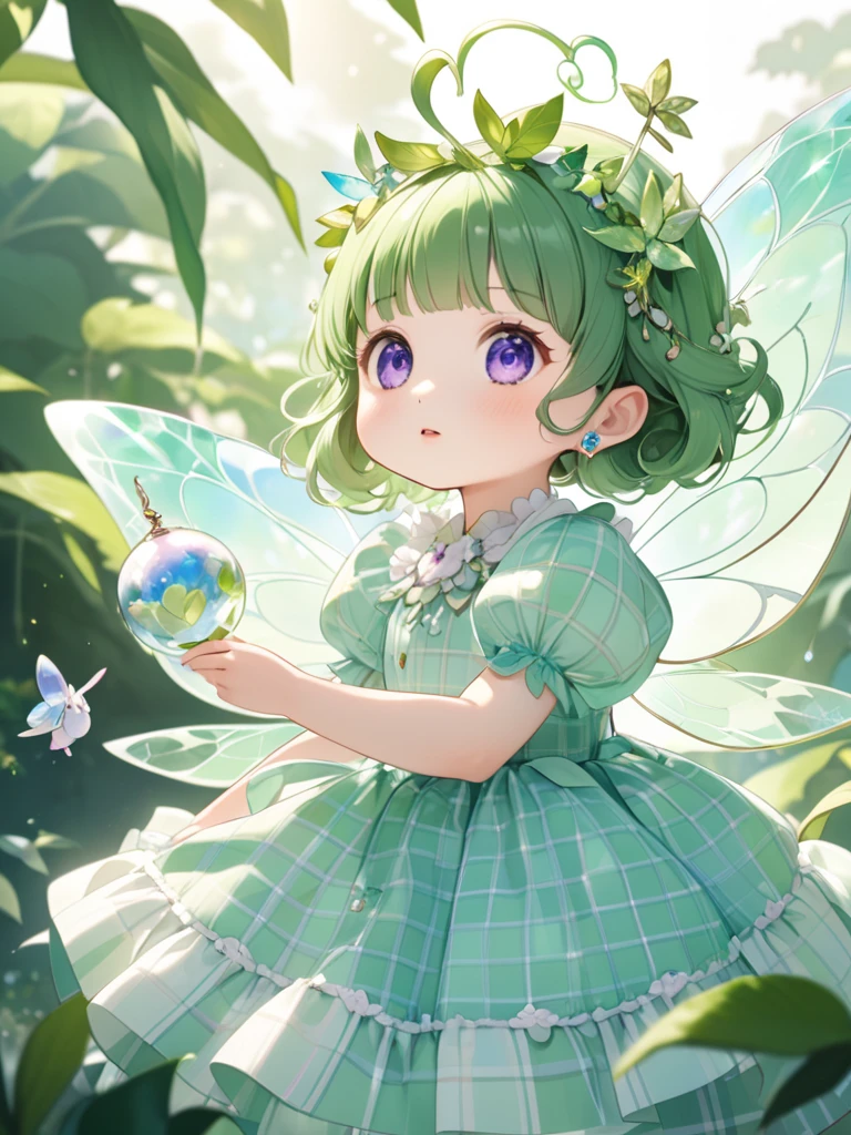 flowering in the style of fl0r4lstyl3, (Masterpiece:0.9), best quality, (illustration, very aesthetic:0.95), (ultra detailed), intricate details, solo, 1 girl, dynamic angle, detailed eyes, flower fairy, butterfly wing, Decorative cocktail dresses, (cinematic lighting, depth of field), smoke tree, Streams in the forest, absurd, [(white background:1.2)::0.2], (Natural kaleidoscope background:1.2),  <lora:Anime Enhancer XL V2:1.4> <lora:Floral_Watercolour:0.95> <lora:sdxl2-flat2-512b:-0.95>