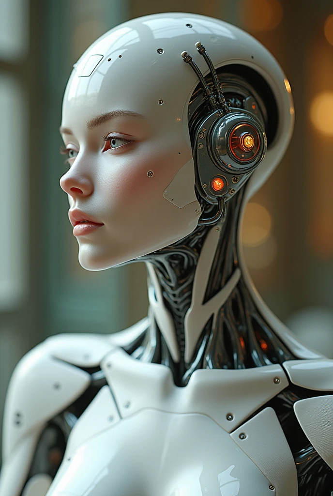 A robot that draws realistic human-like images