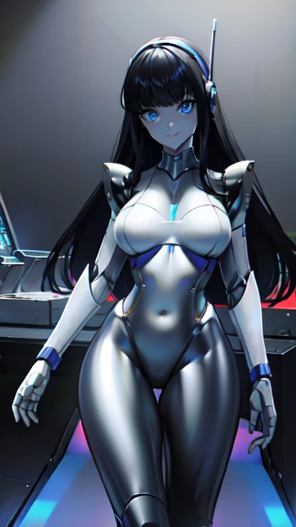 Milf, woman in a futuristic suit, highly detailed face, cool, mom, tomboy, very large breast, (Milf), mature face, (mature female), battlesuit, cybersuit, anime girl wearing tight suit, milfication, Elegant body, navel focus, naked body, gloves, earrings, legs armor, science fiction, female protagonist, standing, volumetric light, detailed lighting, detailed textures, oppai cyberpunk, biomechanical oppai, masterpiece, best quality eyes, sci-fi background, futuristic landscape