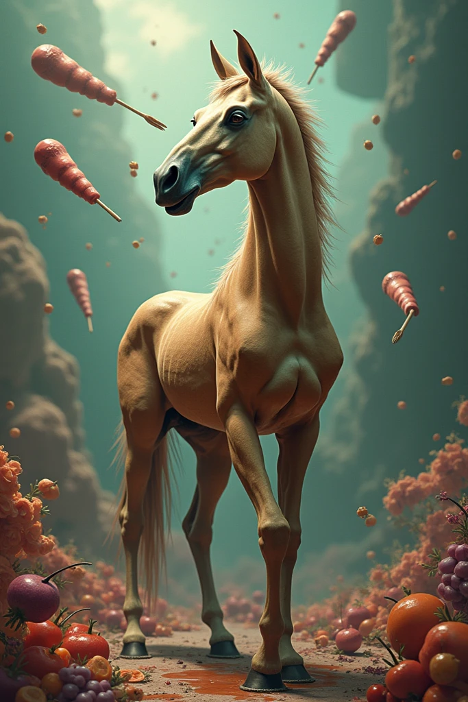 SCORE_9, SCORE_8_UP, SCORE_7_UP, SCORE_6_UP, full body, busty_feral, feral_female, front view, profile view, feral_only, feral, female_only, equine, quadruped, animal_only, source_furry, creature, masterpiece, best quality, high quality, absurdres, intricate, ultra-detailed, detailed face, detailed eyes, long hair, large hips, large ass, lipstick, thick thighs, big lips, eyeshadow, eyeliner, feminine, long legs, shapely, huge breasts, round breasts, narrow waist, jutting ass, small waist, thin waist, tight waist, little waist, tiny waist, muscles, thicc, curvy, thick, muscles, abs, from below