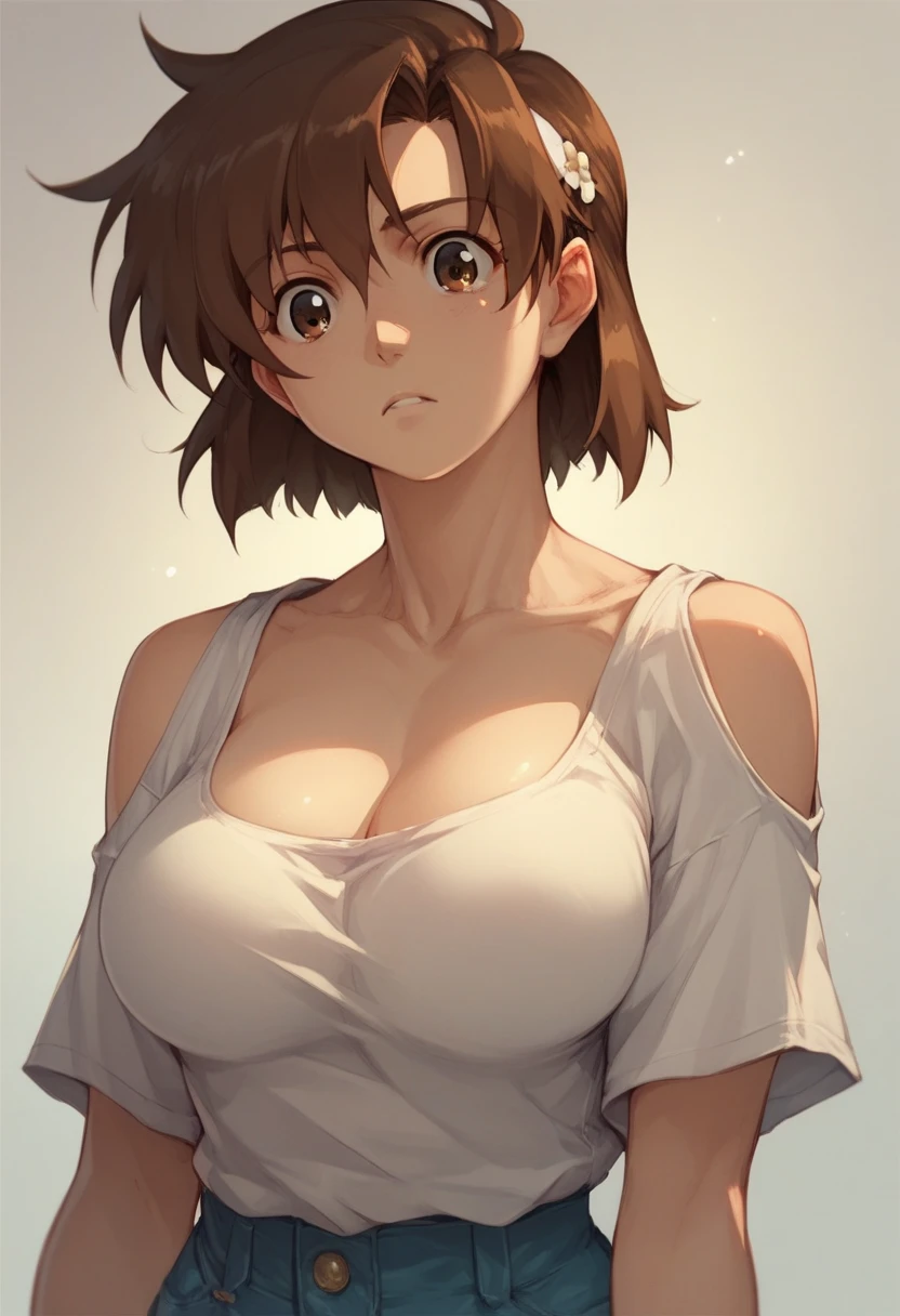 which_Kirie, Girls Bravo、brown hair, short hair, brown eyes　Big Breasts