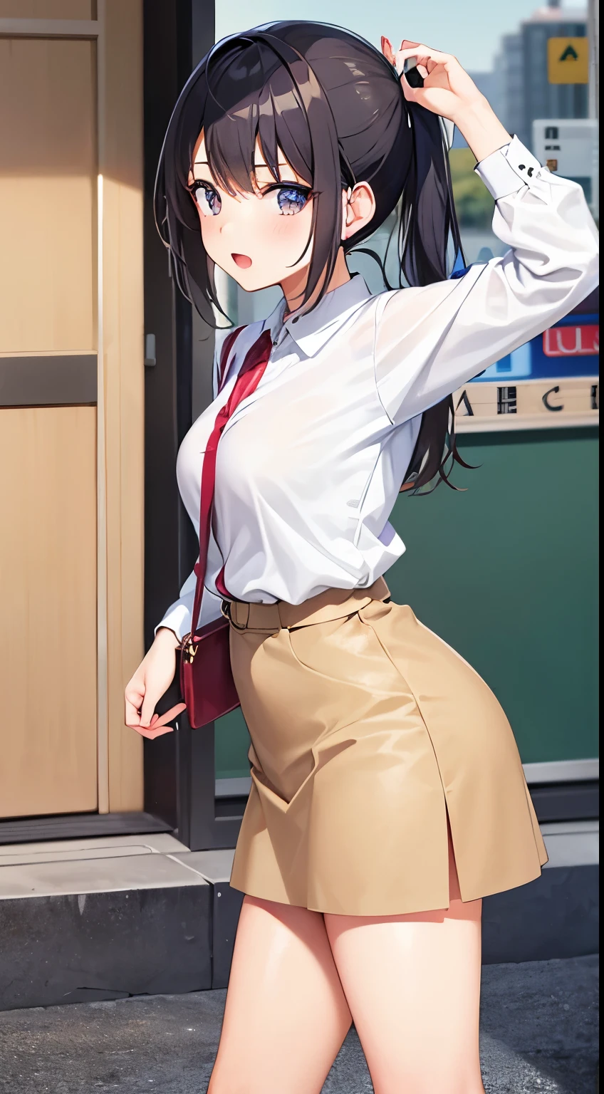 girl with、i&#39;m,Stable diffusion ,Lori's face was annoyed、petite short stature、huge big breasts、anime woman、Colossal 、boyish、Shorthair、Please come in shoulder knitting clothes、a school bag、Becomes a burden、petite short stature、Whip whip、thighs thighs thighs thighs、breeches、hotpants、　Zito-order、Petain、Sit up、 expose my chest、 Bare Breasts、Nipples