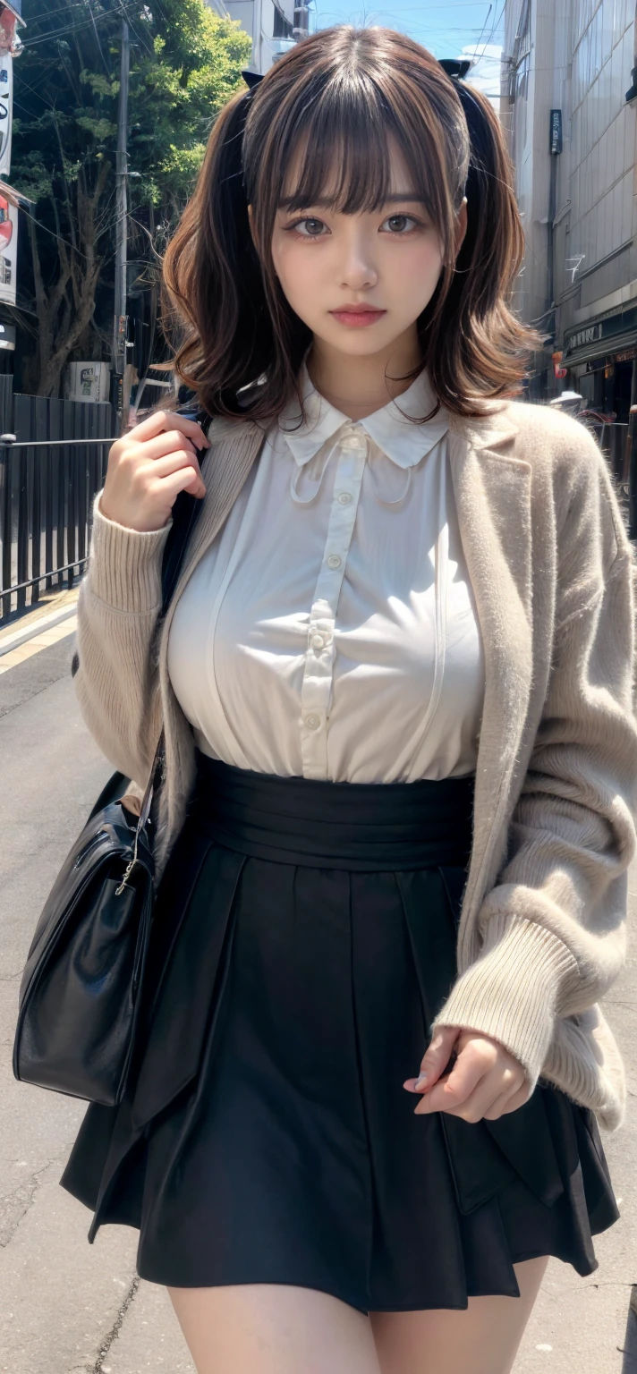 (Realistic、Like a photograph、Live Action、8k, Photorealistic, RAW Photos, Best image quality: 1.4), Single-lens reflex camera、RAW Photos, highest quality, Realistic, Highly detailed CG Unity 8k wallpaper, Written boundary depth, Cinematic Light, Lens flare, Ray Tracing, Realistic background、A woman sleeping、((Wearing a blouse:1.4)、(Wearing a pleated skirt:1.1)、Large Breasts:1.37))、((Ultra-dense skin))、 1 female,Cute Japanese Woman、Inside a Japanese train、Dozing off in a seat on the Yamanote Line during commute、Several passengers、She is asleep, leaning against the man sitting next to her.、The whole body is visible:1.5、Wearing stockings and high heels:1.1、Cute sleeping face、She has short hair with blue inner color.:1.2、Stylish atmosphere、Highly detailed and perfect outfit、(White skin)、Precise and beautiful legs:1.1、Composition from facing seats、View from the front