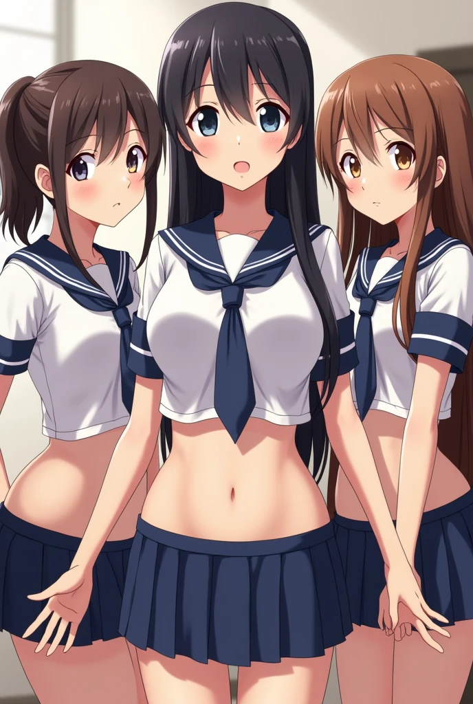 ((NSFW:1.3)),(Textured skin, Anatomically correct, Super Detail, high details, High quality, hight resolution, Best Quality, 1080p,4K),(One-person viewpoint, looking at viewer:1.2),
(Multiple girls in girl's school),(women's classroom:1.3)
((Multiple girls, 10+girl with, Group photo of the girls, Group photo of the girls:1.5))
(Girls of , 13 year old:1.5),(line up turn around with your buttocks sticking out:1.5),(Busts of all sizes:1.5),(women with various hairstyles:1.5),
(inviting you to have sex),
nsfw,(Provocative smile, seductive smile, naughty expression, Seductive expression),(embarrassed,blush:1.3)
(sailor uniform:1.5),sailor uniform lift,(shirt lift:1.2)
nsfw,(skirt lift:1.3),(showing off pantie:1.3),panties aside, bra aside, dripping love juice