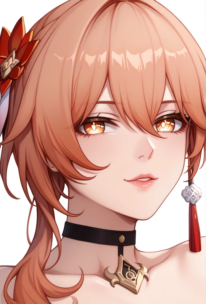 Guinaifen \(honkai: star rail\),  random expression、 random angles、random pose, close up、sexy Lip、Translucent skin， the skin is fair 、Moist eyes、Gentle eyes、Gentle look, solo,  high definition , masterpiece,  anatomically correct, 最 High Quality ,  very detailed,  High Quality , 