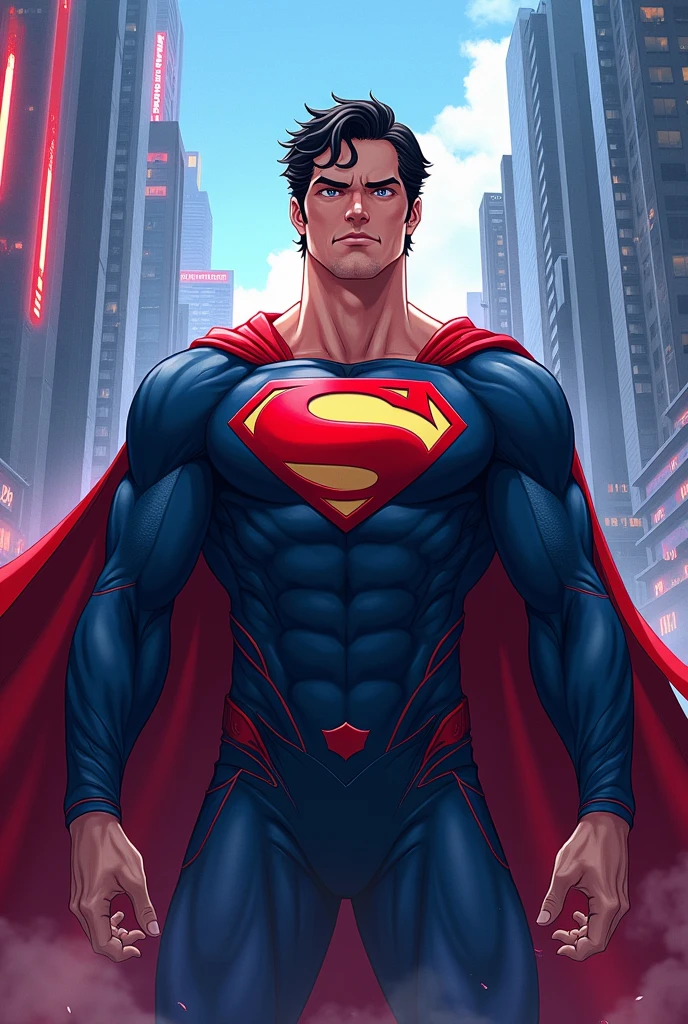 Naruto as Superman
