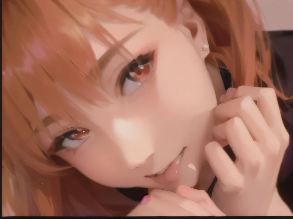masterpiece, ,(solo:1.1), perfect face, (bright lighting:1.2),beautiful detailed eyes, extremely detailed face, perfect lighting,masterpiece, best quality, ((mature female)), 30yo female, ballsdeep, 1girl, looking at viewer, 1boy, hetero, nude, penis, solo focus, pov, oral, fellatio, hand on another's head, pov crotch, :>=, deepthroat, <lora:MS_Real_Deepthroat_Lite:1>