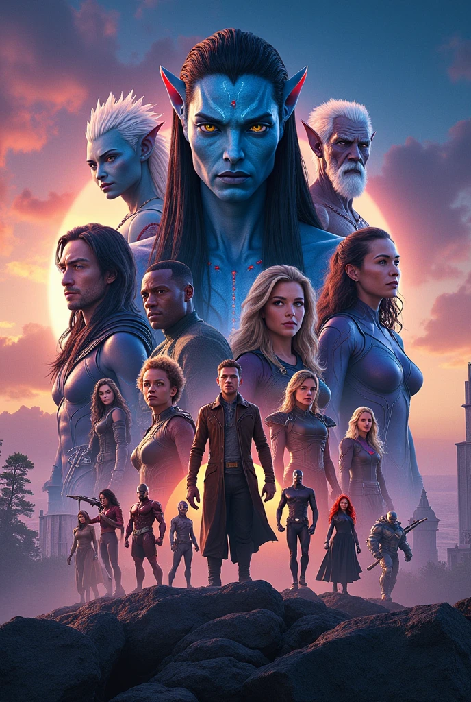 Create a horizontal 16:9 size YouTube video thumbnail on
James Cameron's Top 5 Movies. The background should be picture of 3 of his famous movies and the tect should be Top 5 Movies directed by James Cameron