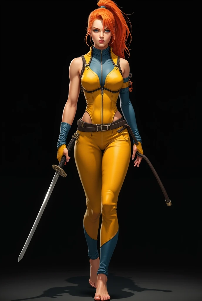 (Ultra HD, Highest quality, High resolution, Hyperrealistic, super beautiful), 24000dpi, Beautiful woman, high school girl, Long Tail, Headband, Well-formed eyes, Eyesight max, Blushing, 18-year-old, Alluring, Completely American, perfect body, Physical Beauty, ((Japanese Sailor Suit:1.3, serahuku, Japanese style mini skirt)), (hold, Electric Japanese Sword, Ancient Scabbard), Blue Lightning, Charge Move, ((Special move position)), All in one, Absurd, (((Anatomically correct))), whole body, (((NFSW))), ((Surrounded by many tentacles)), ((The tentacles enter her thighs)), Weak Sentai Heroine, Submission, Humiliation