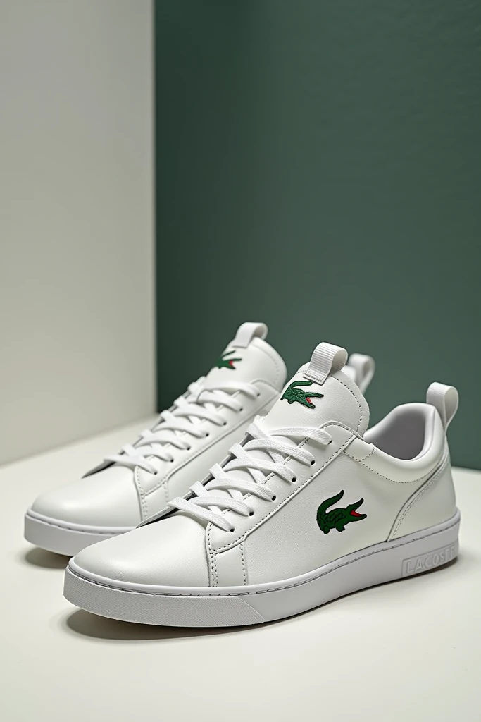 One white shoes side image in jungal